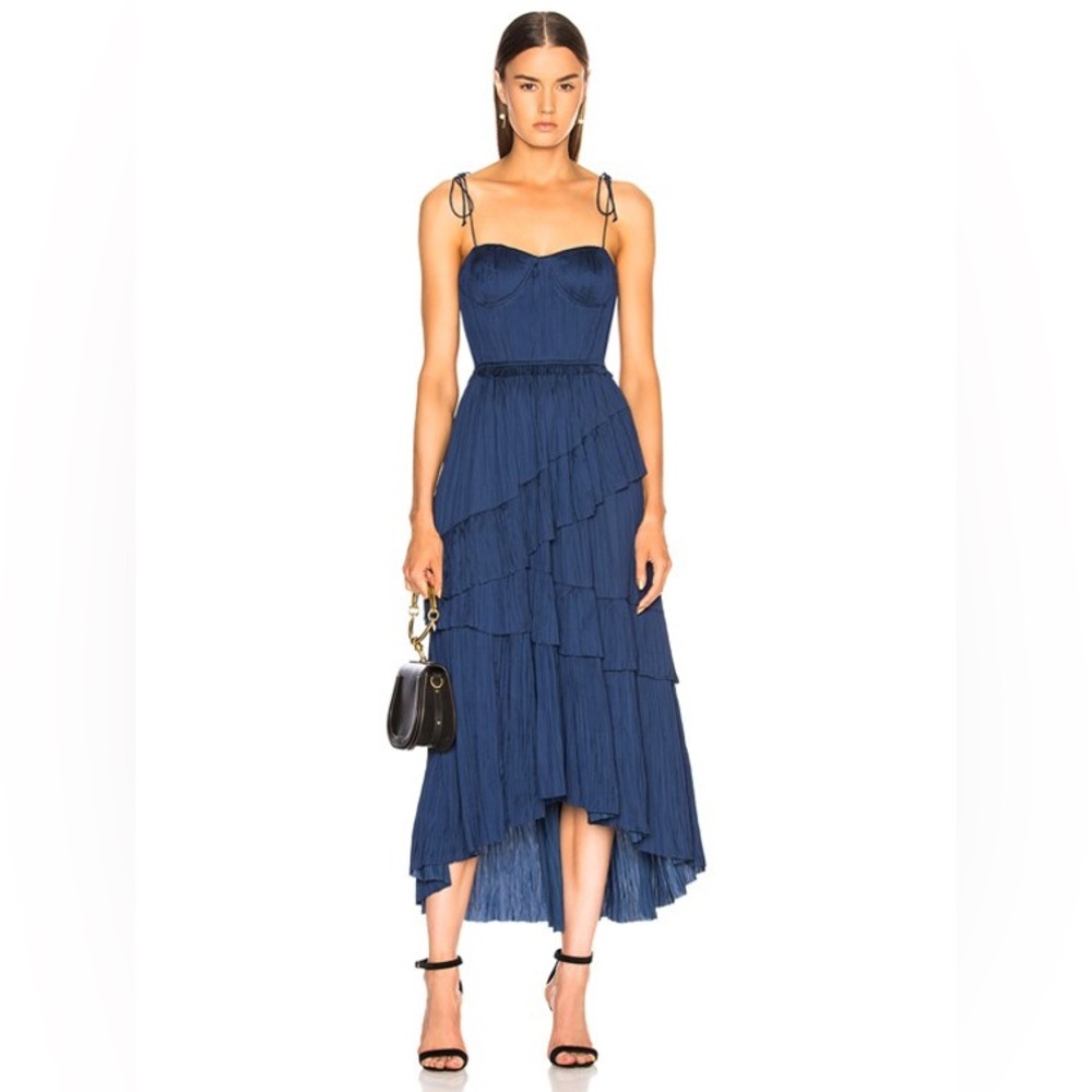 ULLA JOHNSON Delilah Dress in Midnight